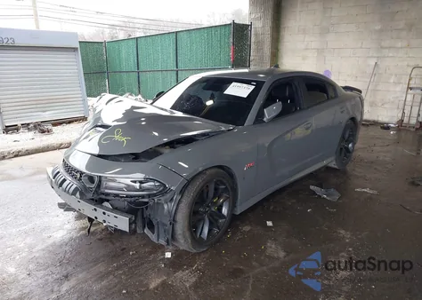 2019 Dodge Charger Scat Pack Rwd from USA, damaged, VIN 2C3CDXGJ5KH651751